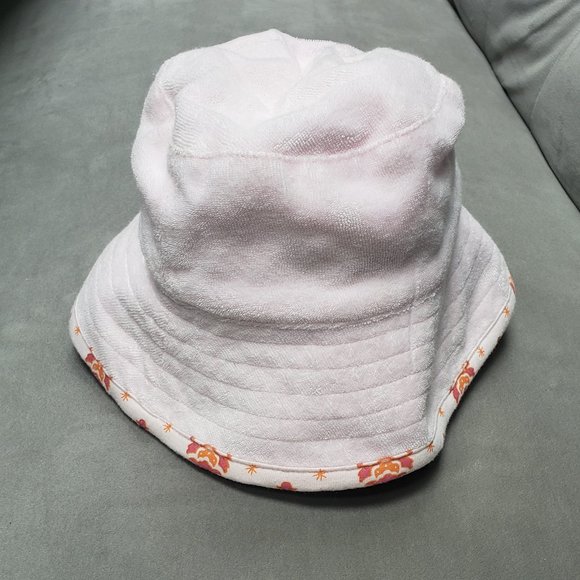 Girls Reversible Bucket hat   Pink - Picture 1 of 4